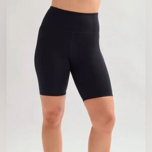 Girlfriend Collective Black Bike Shorts